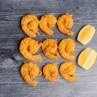 9pc Shrimp & 2 Cornbread