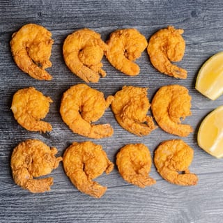 12pc Shrimp & 3 Cornbread